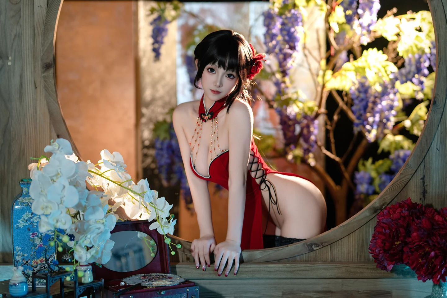 Bangni邦尼 - No.065 元旦旗袍 [82P,8V-1.31GB] tg@simisebaisi 【丝足阁】042.webp